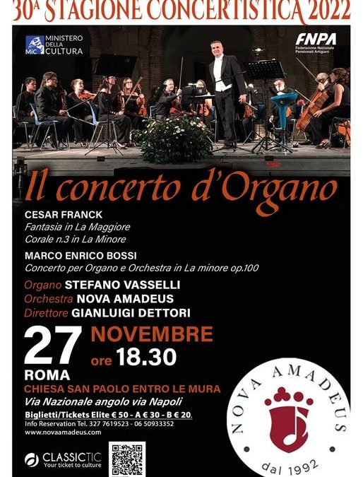 Il Concerto d’Organo